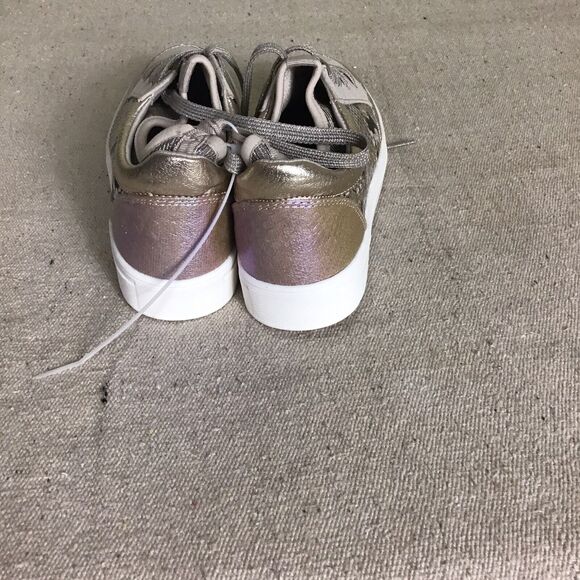 Steve Madden Big girls Snake Print  Bliss Slip On Fashion Sneakers Sz. 5 Gold - Picture 8 of 10